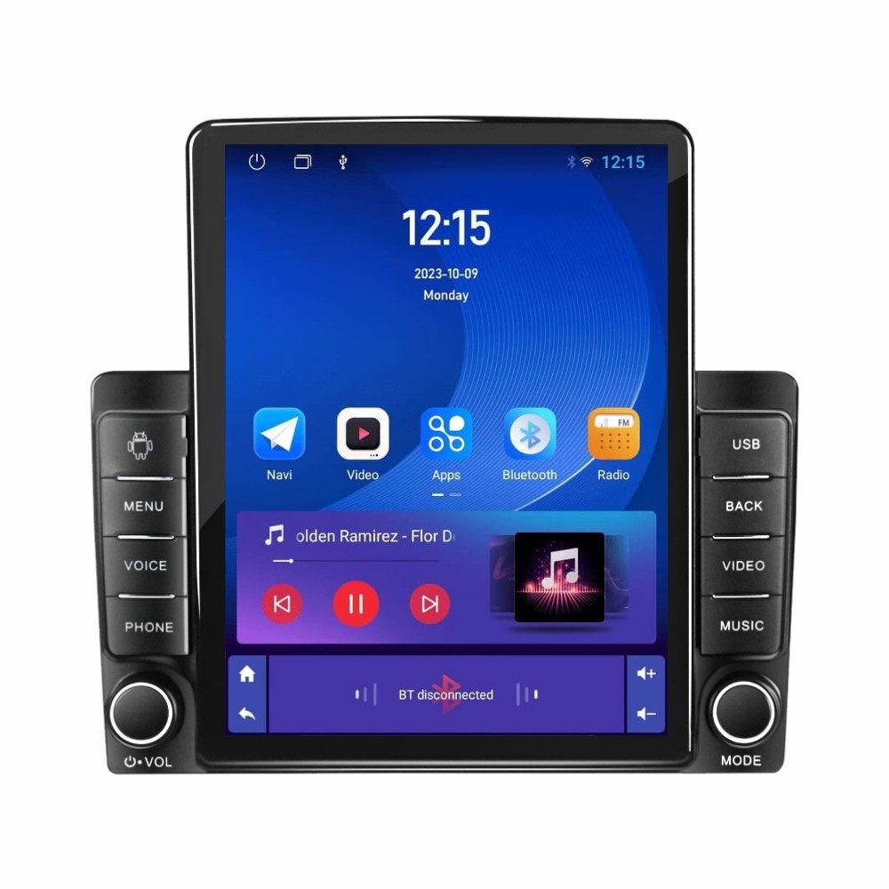 Navigatie dedicata cu Android Renault Zoe dupa 2019, 1GB RAM, Radio GPS Dual Zone, Touchscreen IPS 9.7