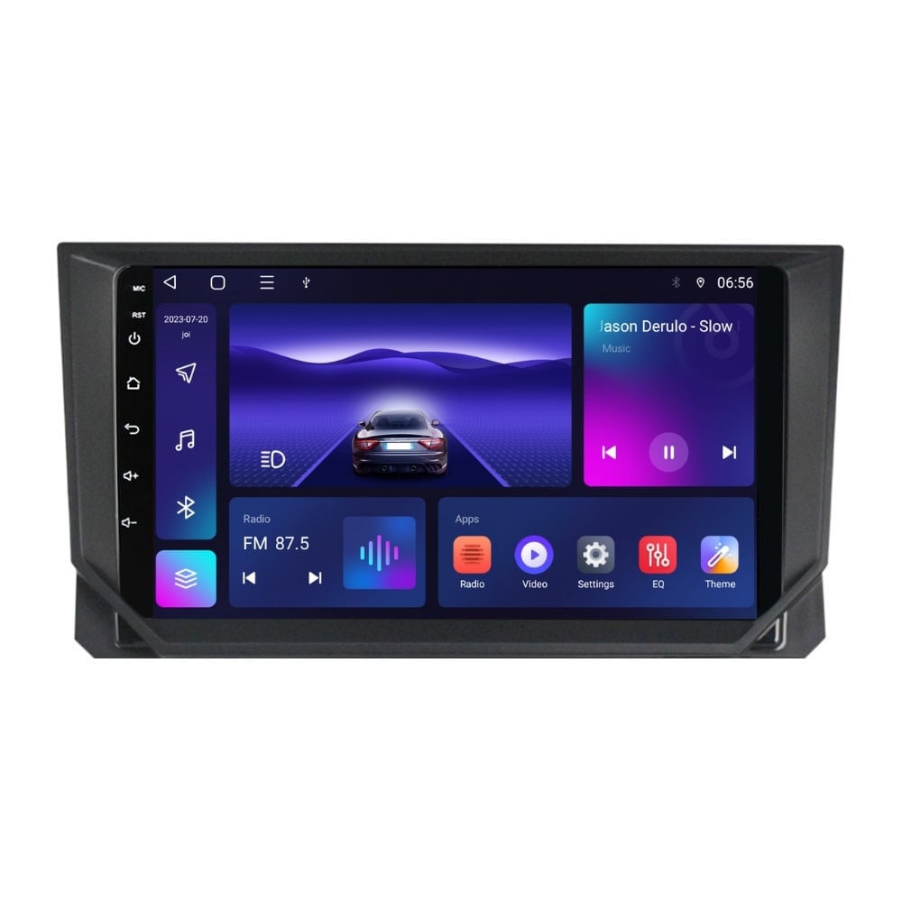 Navigatie dedicata cu Android Seat Arona 2017 - 2021, 3GB RAM, Radio GPS Dual Zone, Display HD QLED 9