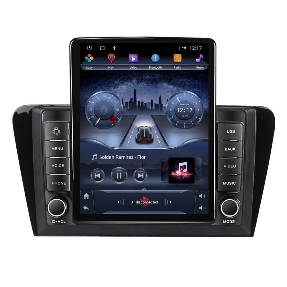 Navigatie dedicata cu Android Skoda Octavia III 2013 - 2020, 1GB RAM, Radio GPS Dual Zone, Touchscreen IPS 9.7