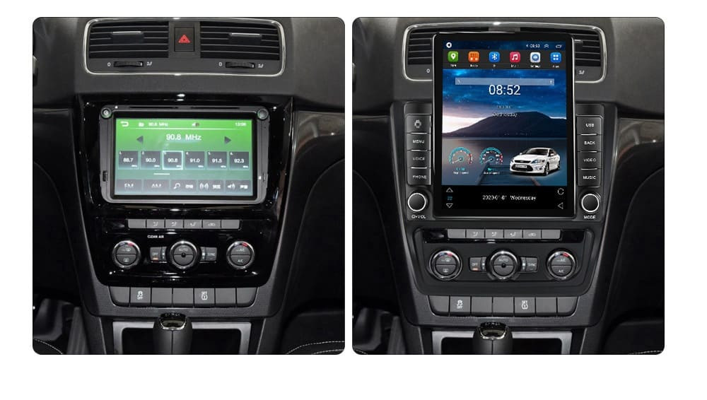 Navigatie dedicata cu Android Skoda Yeti 2009 - 2018, 2GB RAM, Radio GPS Dual Zone, Touchscreen IPS 9.7