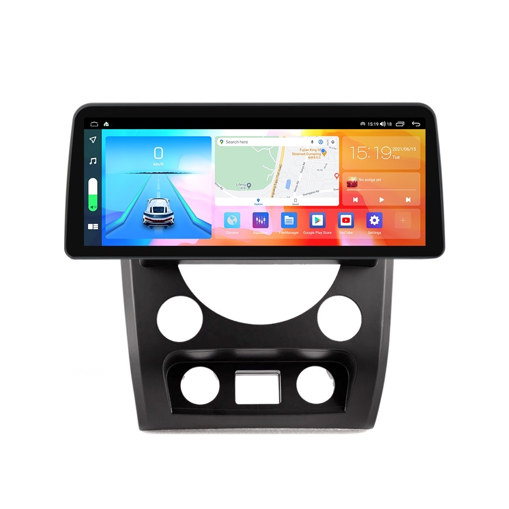 Navigatie dedicata cu Android Ssangyong Rexton 2012 - 2017, 4GB RAM, Radio GPS Dual Zone, Display QLED 12.3