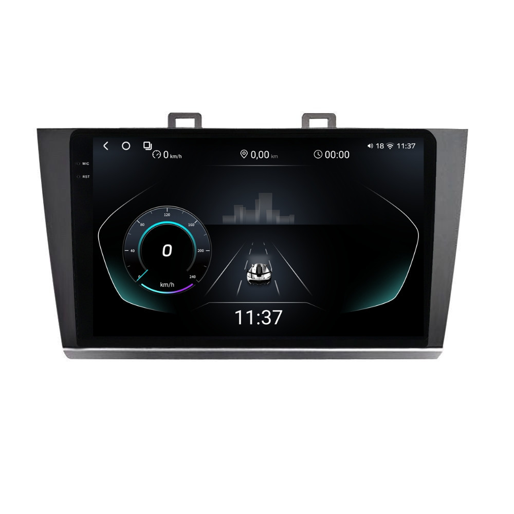 Navigatie dedicata cu Android Subaru Outback / Legacy 2014 - 2019, 12GB RAM, Radio GPS Dual Zone, Display 2K QLED 9.5