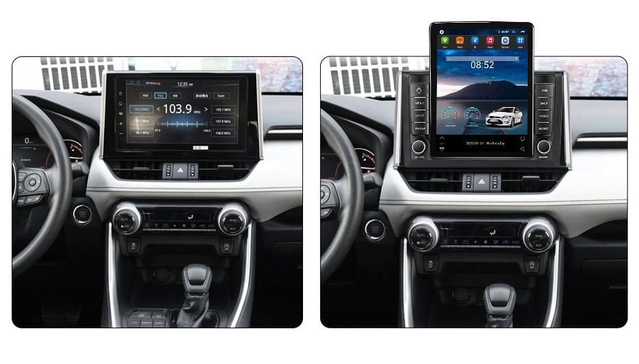 Navigatie dedicata cu Android Suzuki Across dupa 2020, 1GB RAM, Radio GPS Dual Zone, Touchscreen IPS 9.7