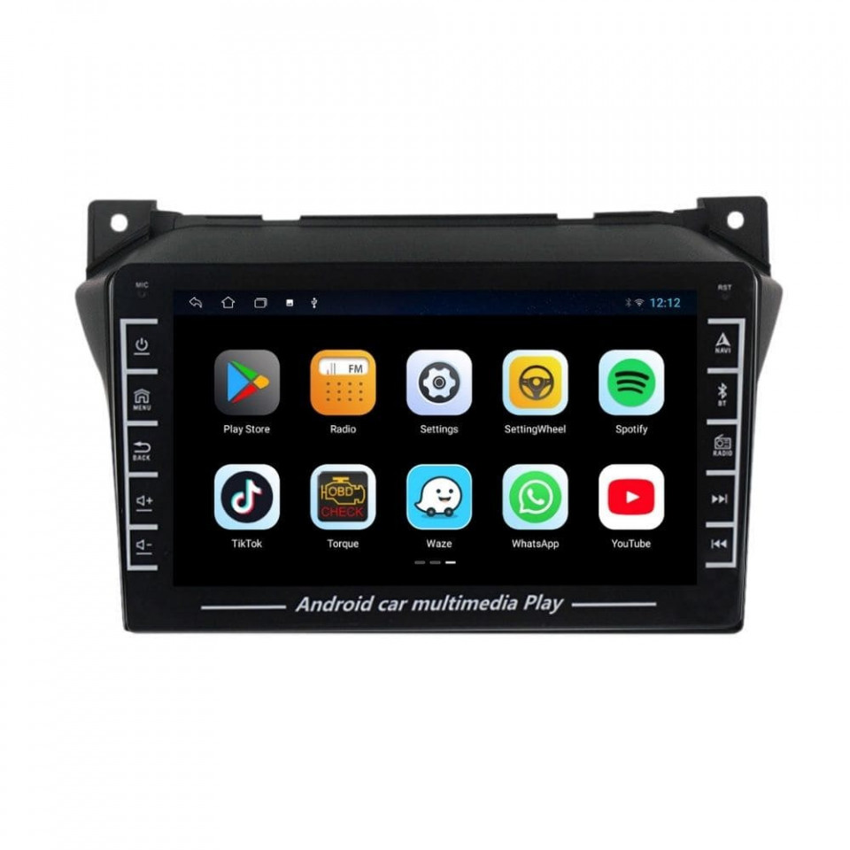 Navigatie dedicata cu Android Suzuki Alto VII 2009 - 2016, 1GB RAM, Radio GPS Dual Zone, Display HD IPS 8