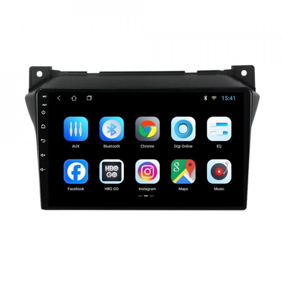 Navigatie dedicata cu Android Suzuki Alto VII 2009 - 2016, 2GB RAM, Radio GPS Dual Zone, Display HD IPS 9