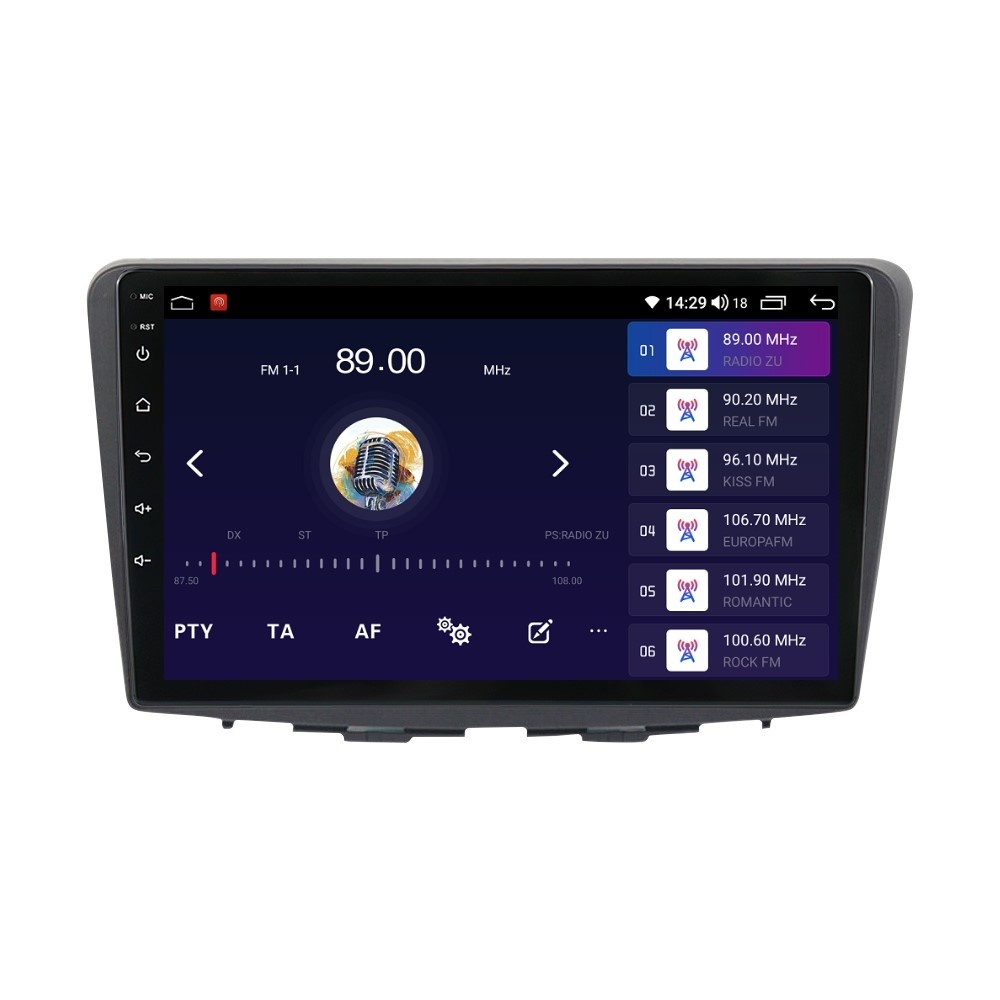 Navigatie dedicata cu Android Suzuki Baleno dupa 2016, 2GB RAM, Radio GPS Dual Zone, Display HD QLED 9