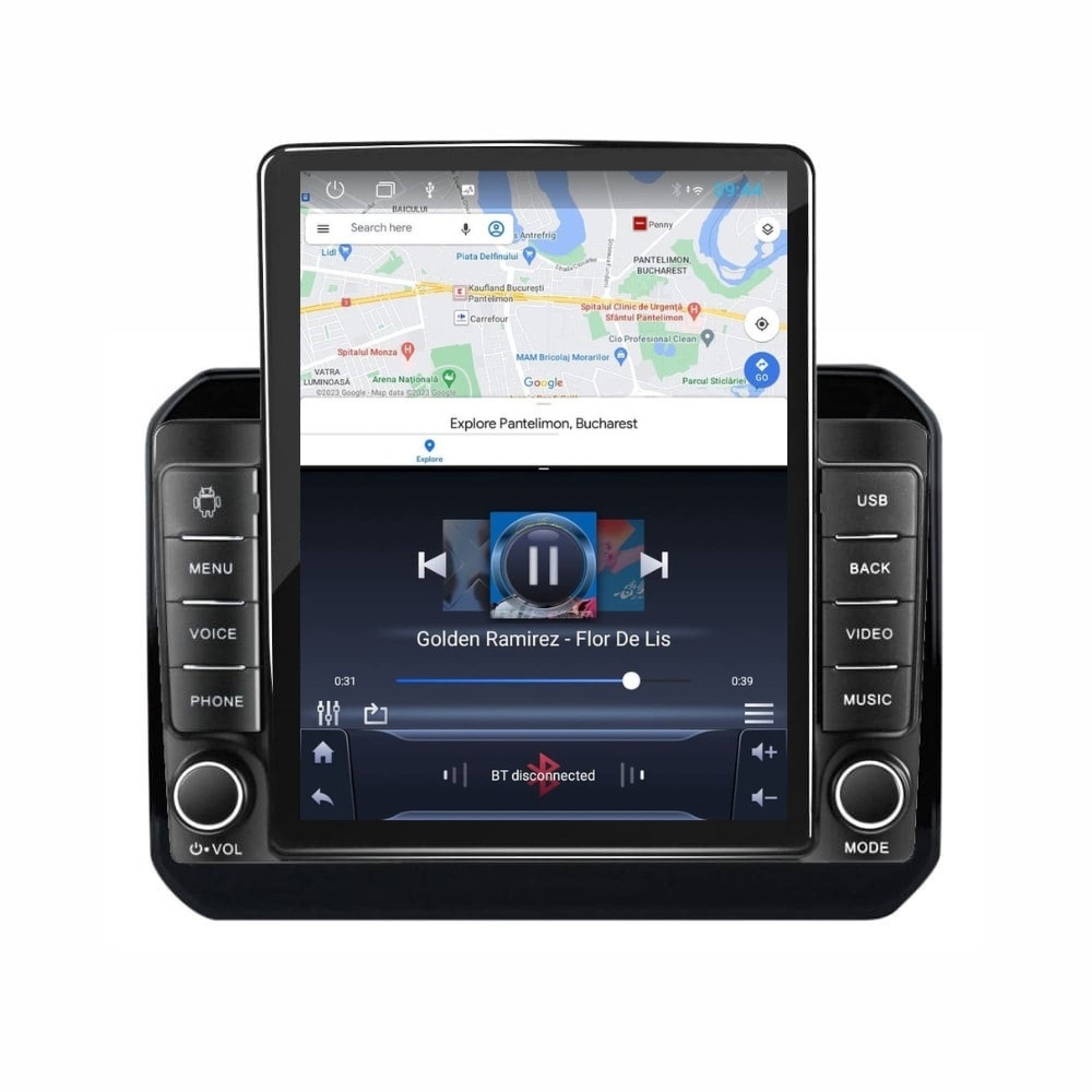 Navigatie dedicata cu Android Suzuki Ignis III dupa 2016, 2GB RAM, Radio GPS Dual Zone, Touchscreen IPS 9.7" HD tip Tesla, Internet Wi-Fi, Bluetooth, MirrorLink, USB - Imagine 3