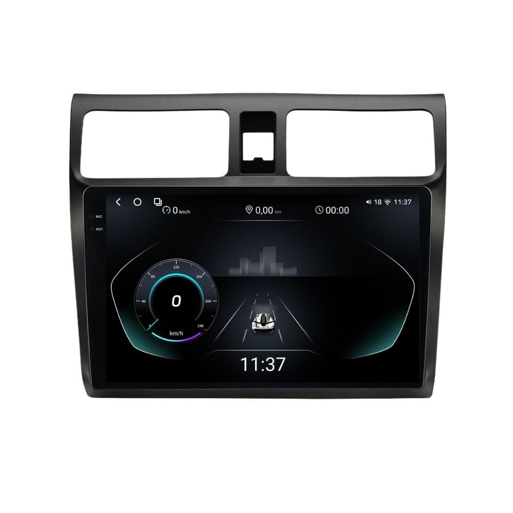 Navigatie dedicata cu Android Suzuki Swift III 2005 - 2010, 12GB RAM, Radio GPS Dual Zone, Display 2K QLED 10.36