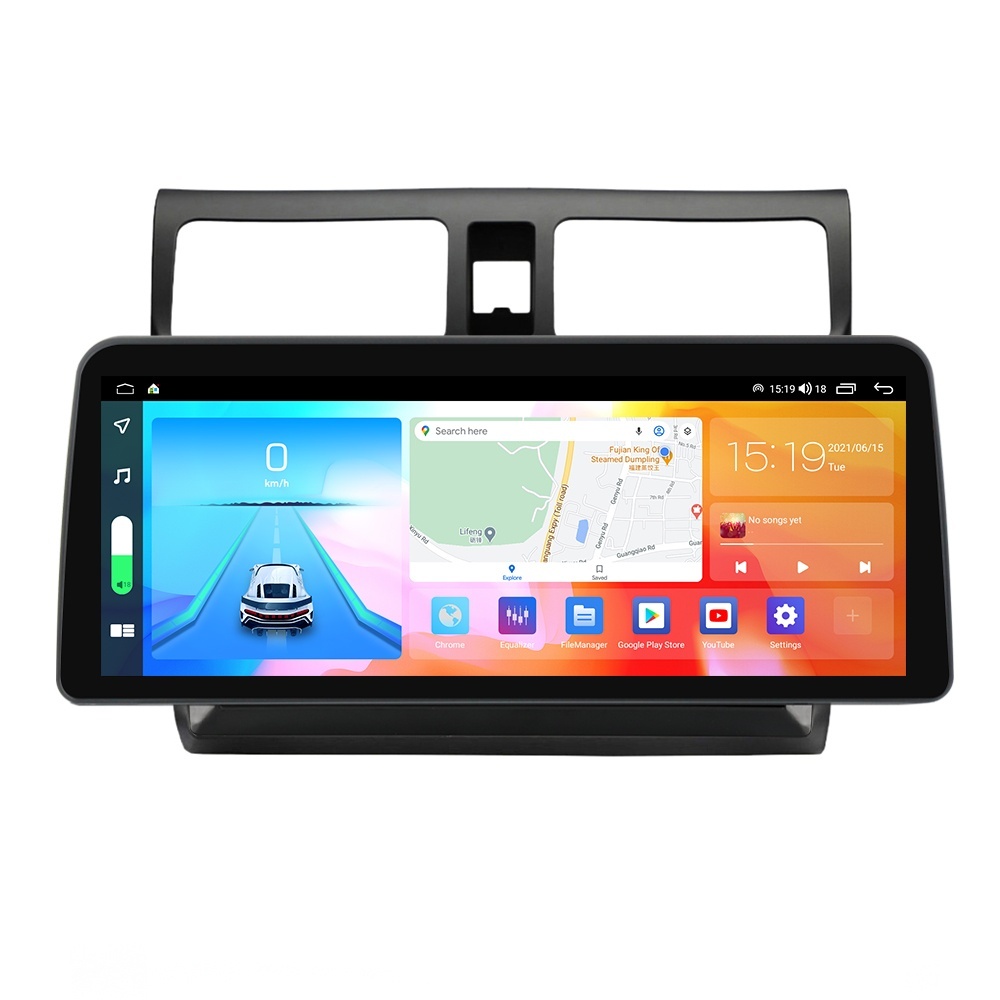 Navigatie dedicata cu Android Suzuki Swift III 2005 - 2010, 4GB RAM, Radio GPS Dual Zone, Display QLED 12.3