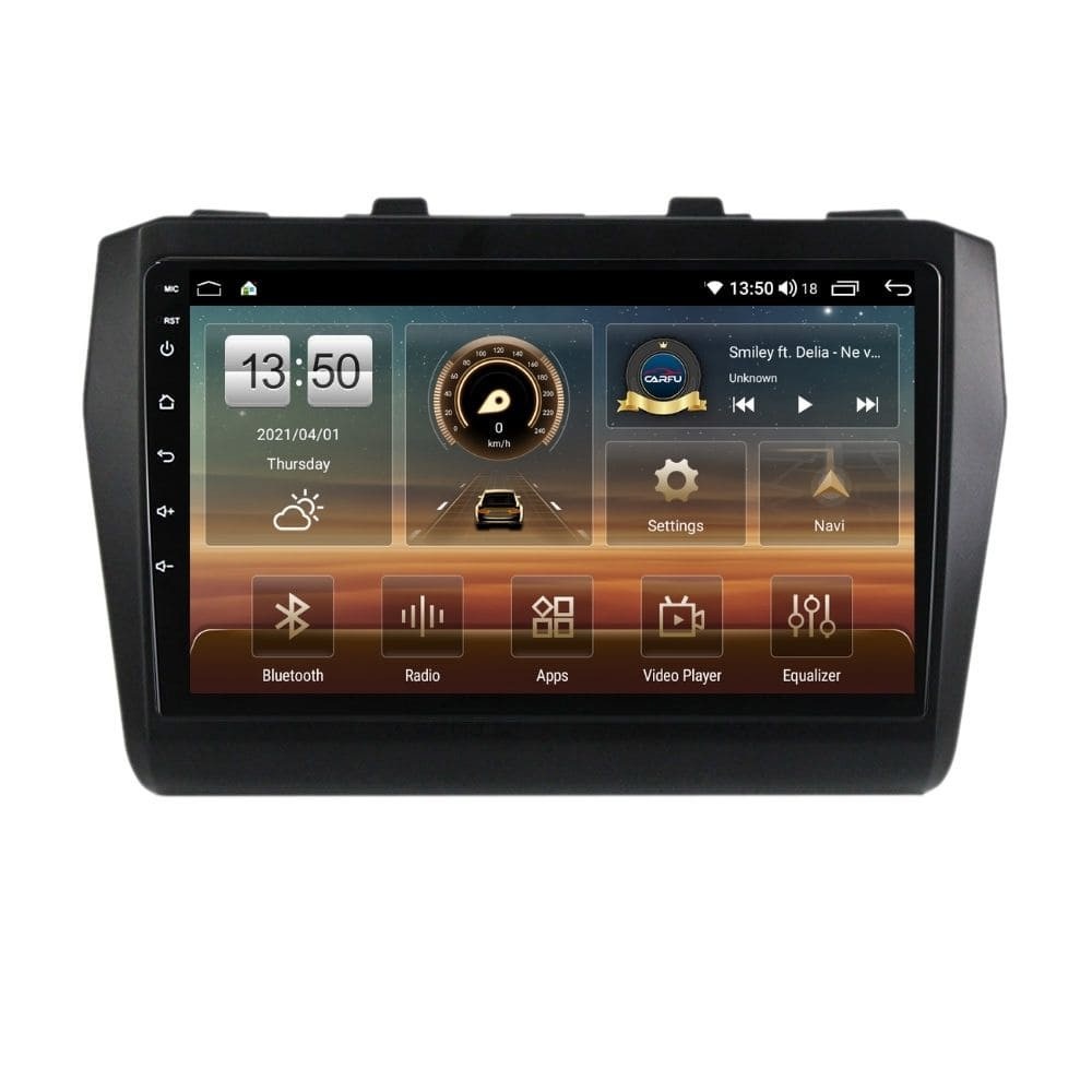 Navigatie dedicata cu Android Suzuki Swift V dupa 2017, 2GB RAM, Radio GPS Dual Zone, Display HD QLED 9