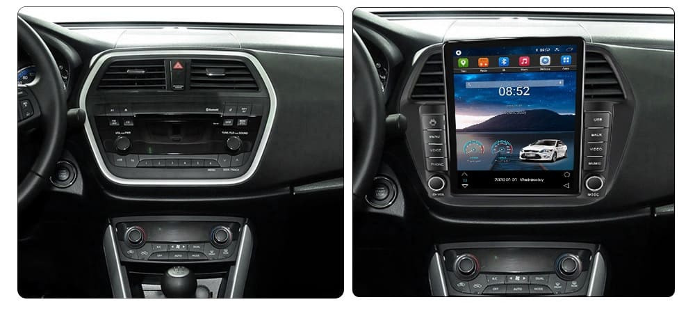 Navigatie dedicata cu Android Suzuki SX4 S-Cross dupa 2013, 1GB RAM, Radio GPS Dual Zone, Touchscreen IPS 9.7