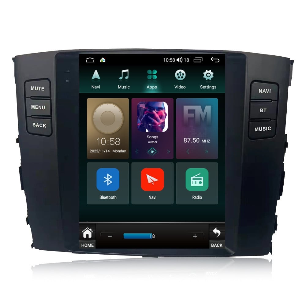 Navigatie dedicata cu Android tip tesla Mitsubishi Pajero IV 2006 - 2018, 8GB RAM, Radio GPS Dual Zone, Touchscreen IPS 9.7