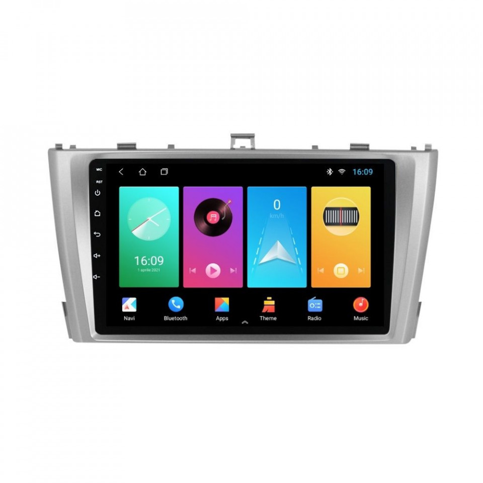 Navigatie dedicata cu Android Toyota Avensis 2009 - 2015, 2GB RAM, Radio GPS Dual Zone, Display HD IPS 9