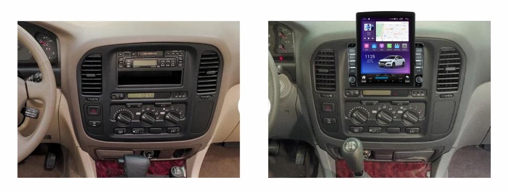Navigatie dedicata cu Android Toyota Land Cruiser J100 1998 - 2002, 8GB RAM, Radio GPS Dual Zone, Touchscreen IPS 9.7