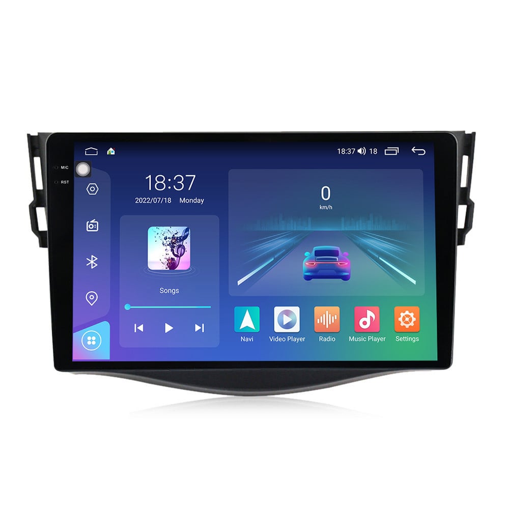 Navigatie dedicata cu Android Toyota Rav4 III 2005 - 2013, 8GB RAM, Radio GPS Dual Zone, Display 2K QLED 9.5