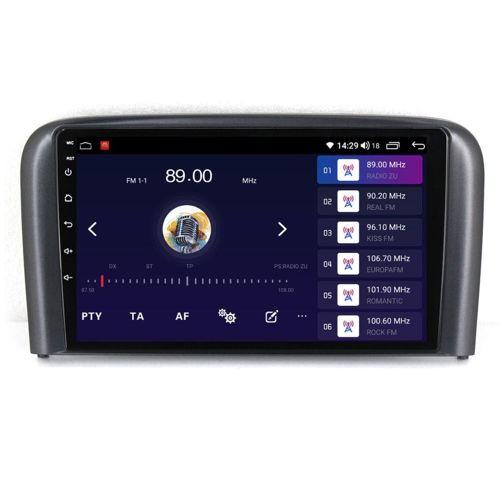 Navigatie dedicata cu Android Volvo S80 I 2004 - 2006, 2GB RAM, Radio GPS Dual Zone, Display HD QLED 9