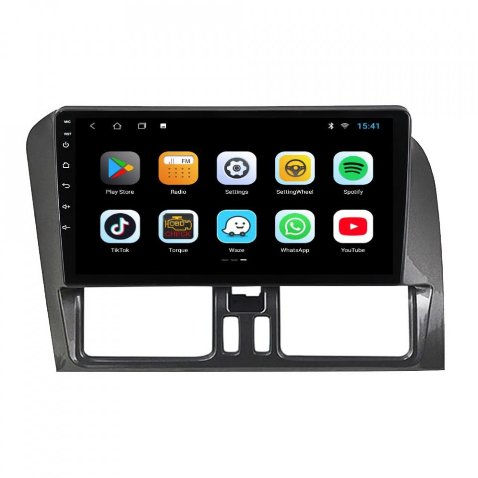 Navigatie dedicata cu Android Volvo XC60 I 2008 - 2013, 2GB RAM, Radio GPS Dual Zone, Display HD IPS 9