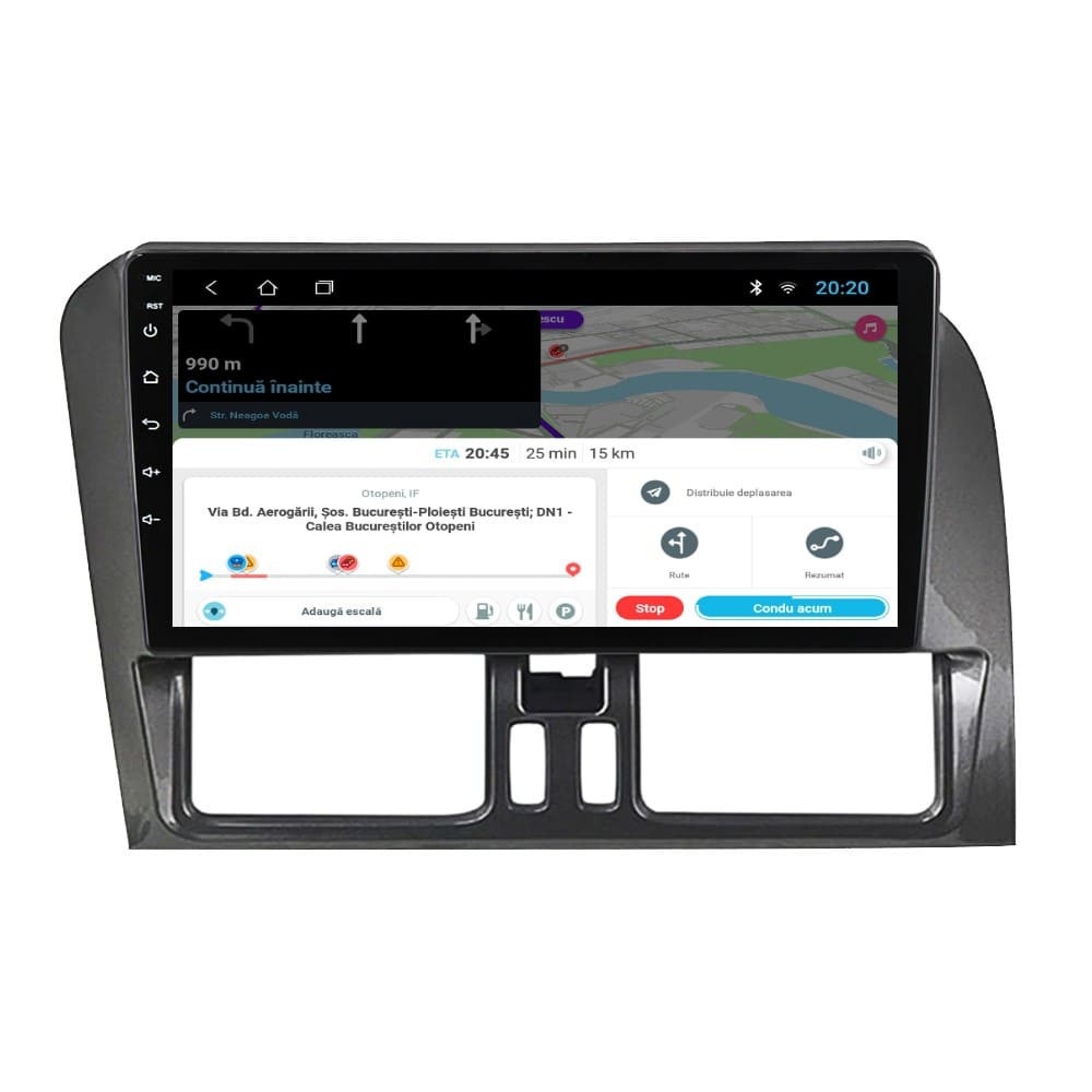 Navigatie dedicata cu Android Volvo XC60 I 2014 - 2017, 1GB RAM, Radio GPS Dual Zone, Display HD IPS 9" Touchscreen, Internet Wi-Fi, Bluetooth, MirrorLink, USB - Imagine 8