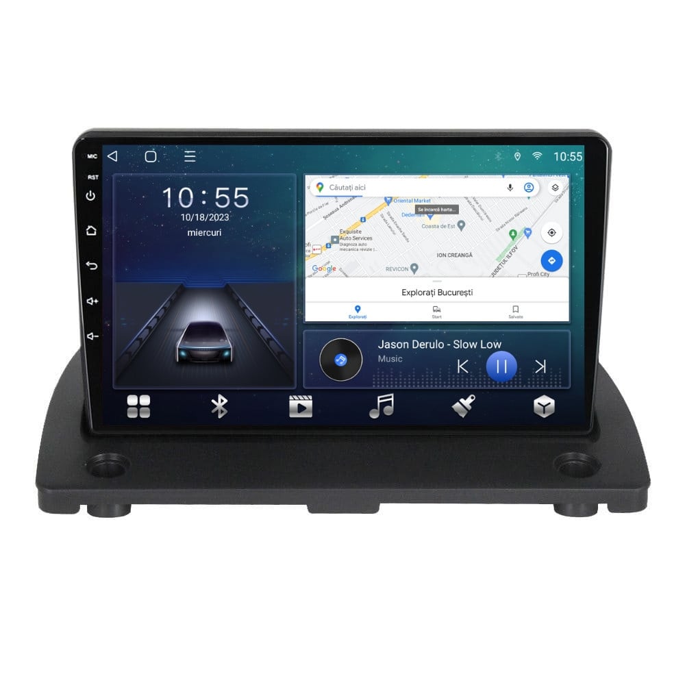 Navigatie dedicata cu Android Volvo XC90 I 2002 - 2015, 2GB RAM, Radio GPS Dual Zone, Display HD QLED 9