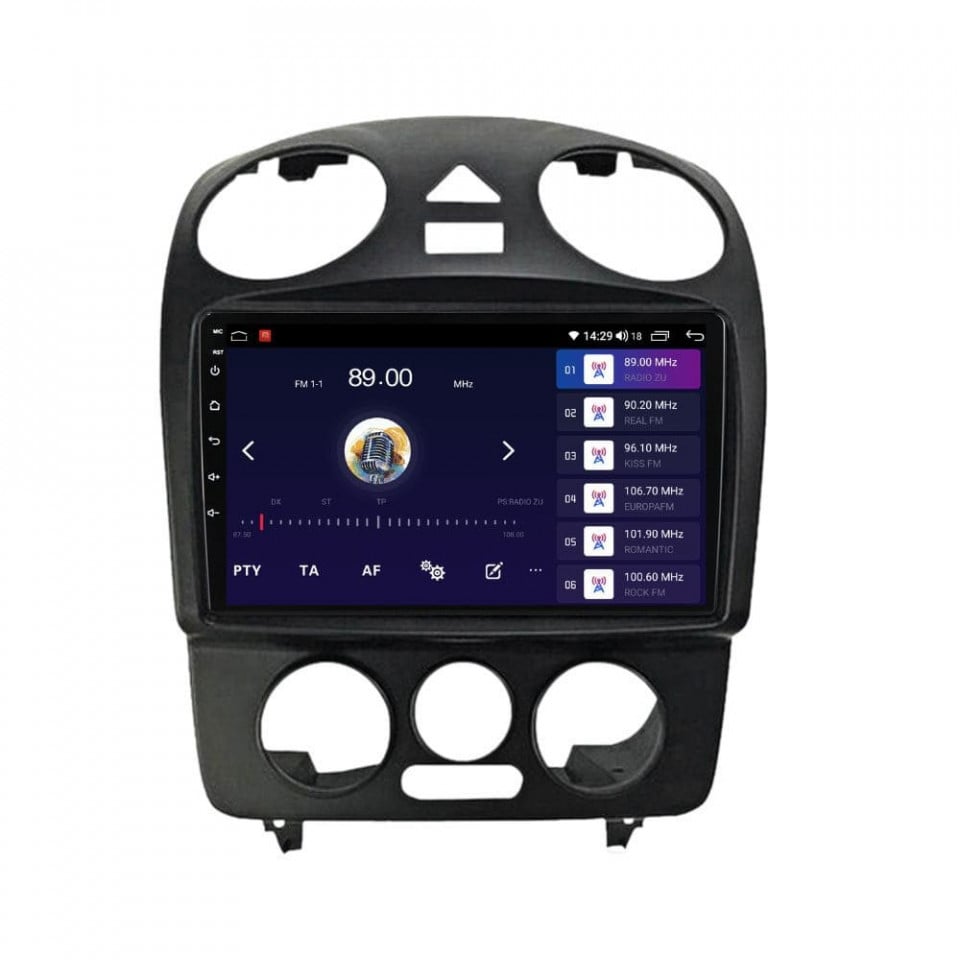 Navigatie dedicata cu Android VW New Beetle 2004 - 2011, 8GB RAM, Radio GPS Dual Zone, Display HD QLED 9