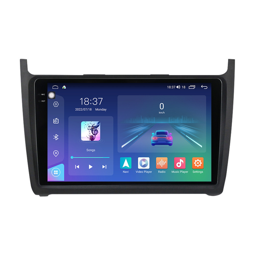 Navigatie dedicata cu Android VW Polo 6R 2009 - 2018, 4GB RAM, Radio GPS Dual Zone, Display 2K QLED 9.5