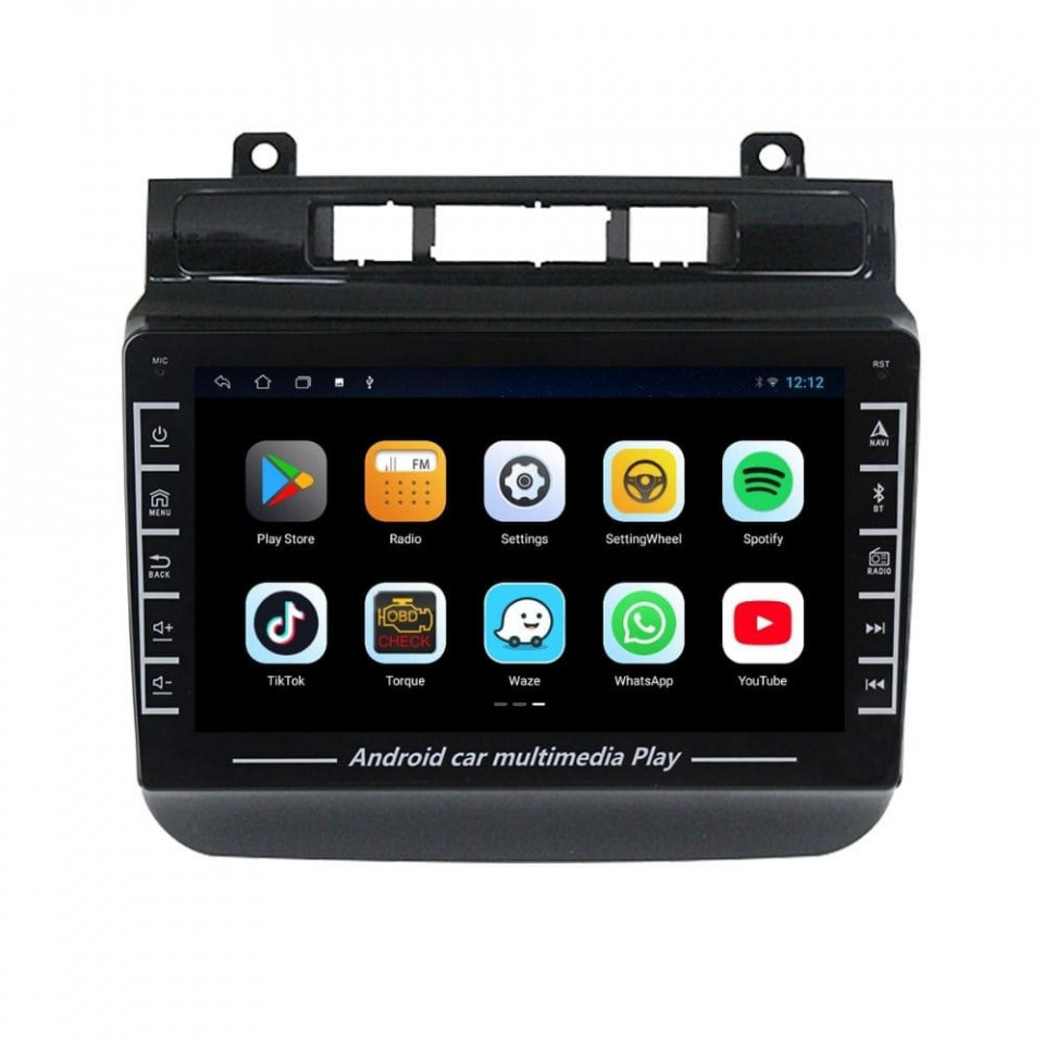 Navigatie dedicata cu Android VW Touareg 7P 2010 - 2018, 1GB RAM, Radio GPS Dual Zone, Display HD IPS 8