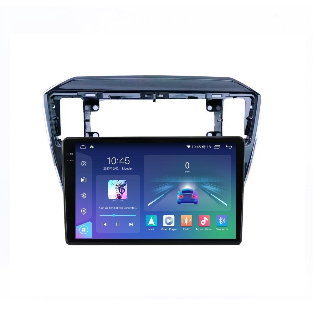 Navigatie dedicata cu Android VW UP dupa 2016, 4GB RAM, Radio GPS Dual Zone, Display 2K QLED 9.5