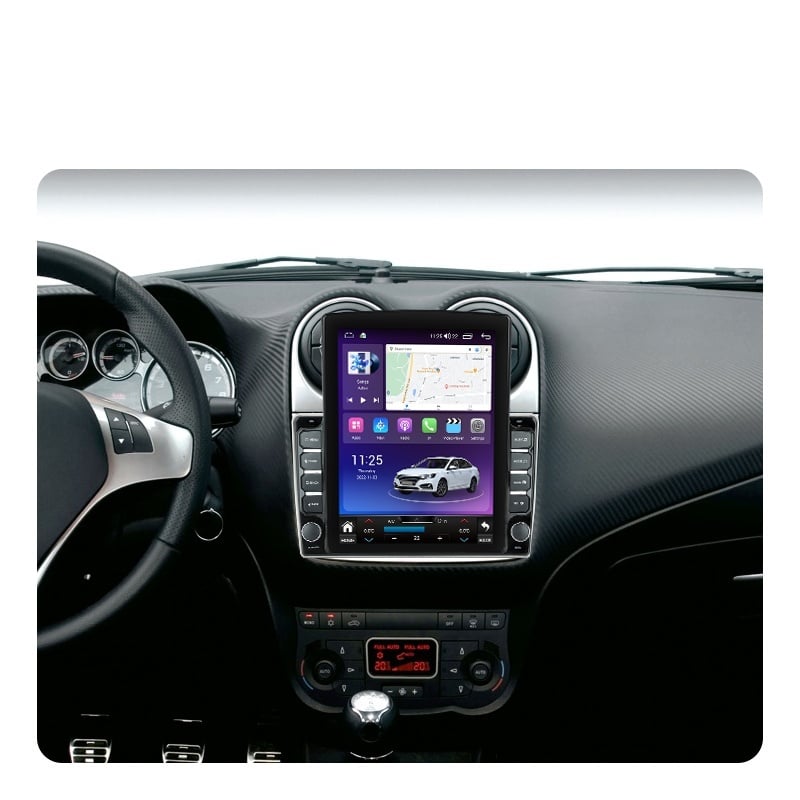 Navigatie dedicata cu Android Alfa Romeo Mito 2008 - 2018, 4GB RAM, Radio GPS Dual Zone, Touchscreen IPS 9.7