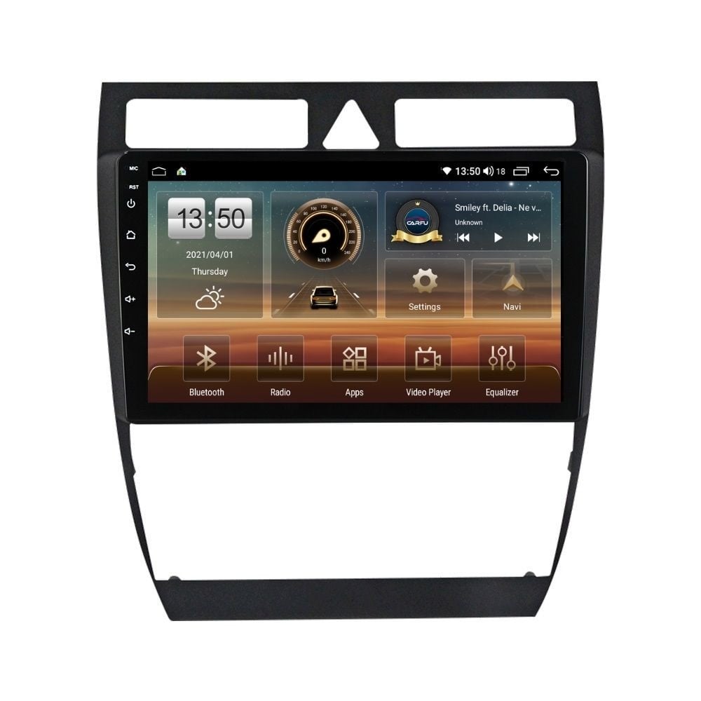 Navigatie dedicata cu Android Audi A6 (C5) 1997 - 2005, 4GB RAM, Radio GPS Dual Zone, Display HD QLED 9