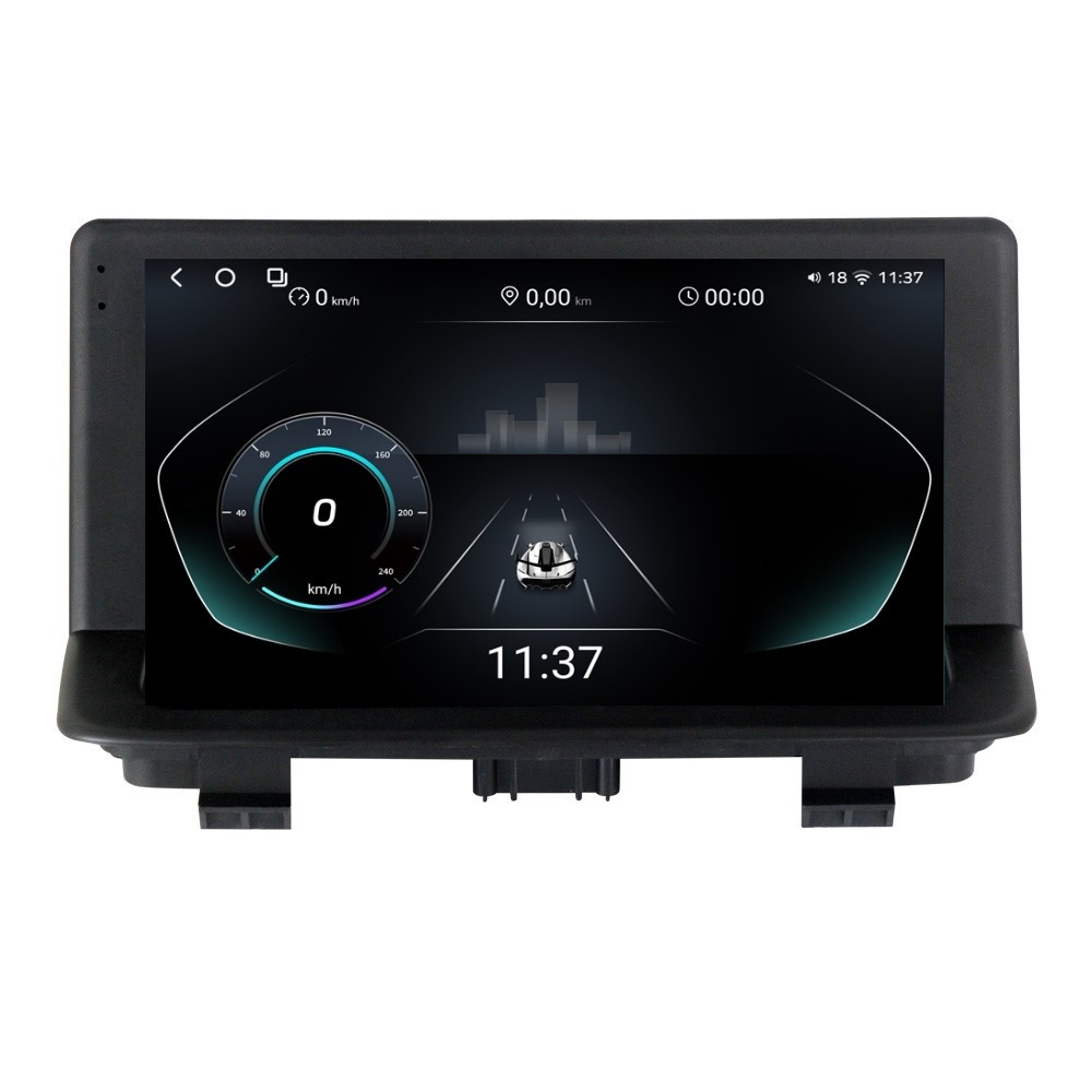 Navigatie dedicata cu Android Audi Q3 (8U) 2011 - 2020, 12GB RAM, Radio GPS Dual Zone, Display 2K QLED 9.5