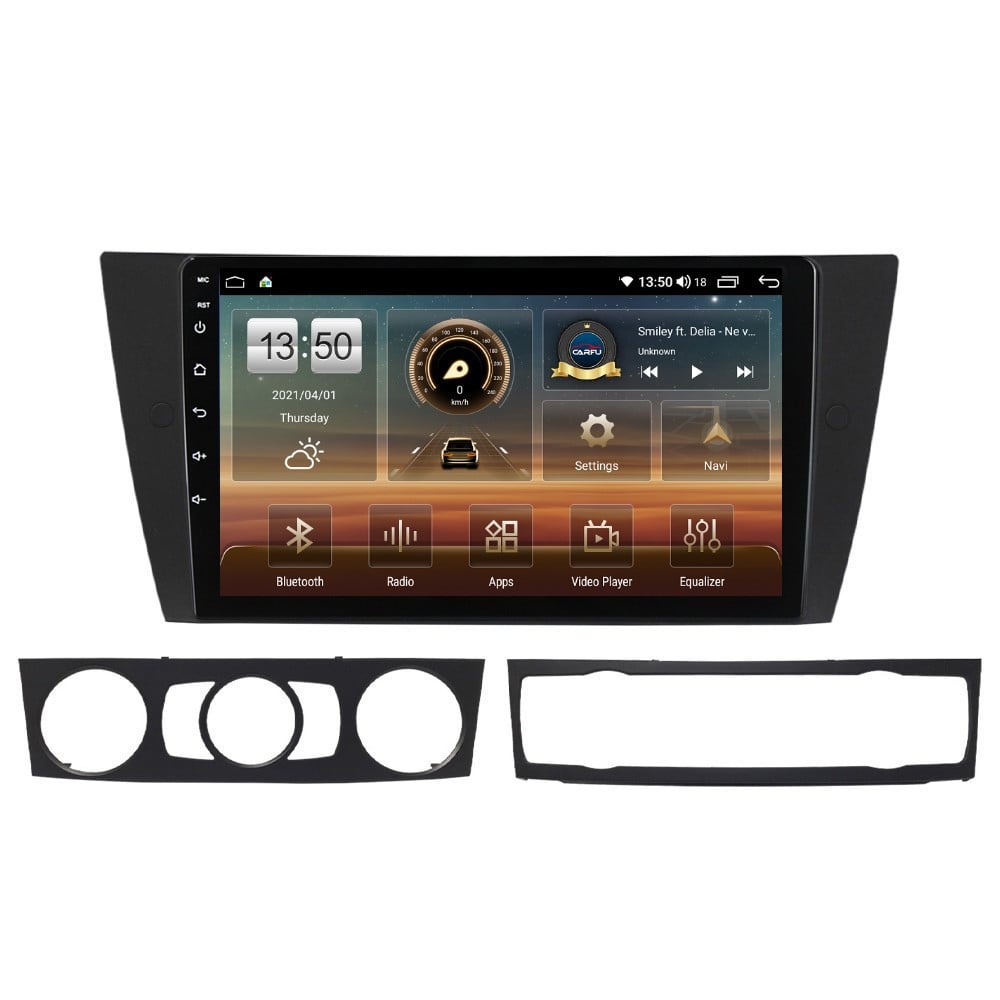 Navigatie dedicata cu Android BMW Seria 3 (E90) 2004 - 2013, 4GB RAM, Radio GPS Dual Zone, Display HD QLED 9