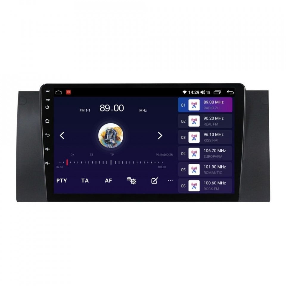 Navigatie dedicata cu Android BMW Seria 5 (E39) 1995 - 2003, 8GB RAM, Radio GPS Dual Zone, Display HD QLED 9