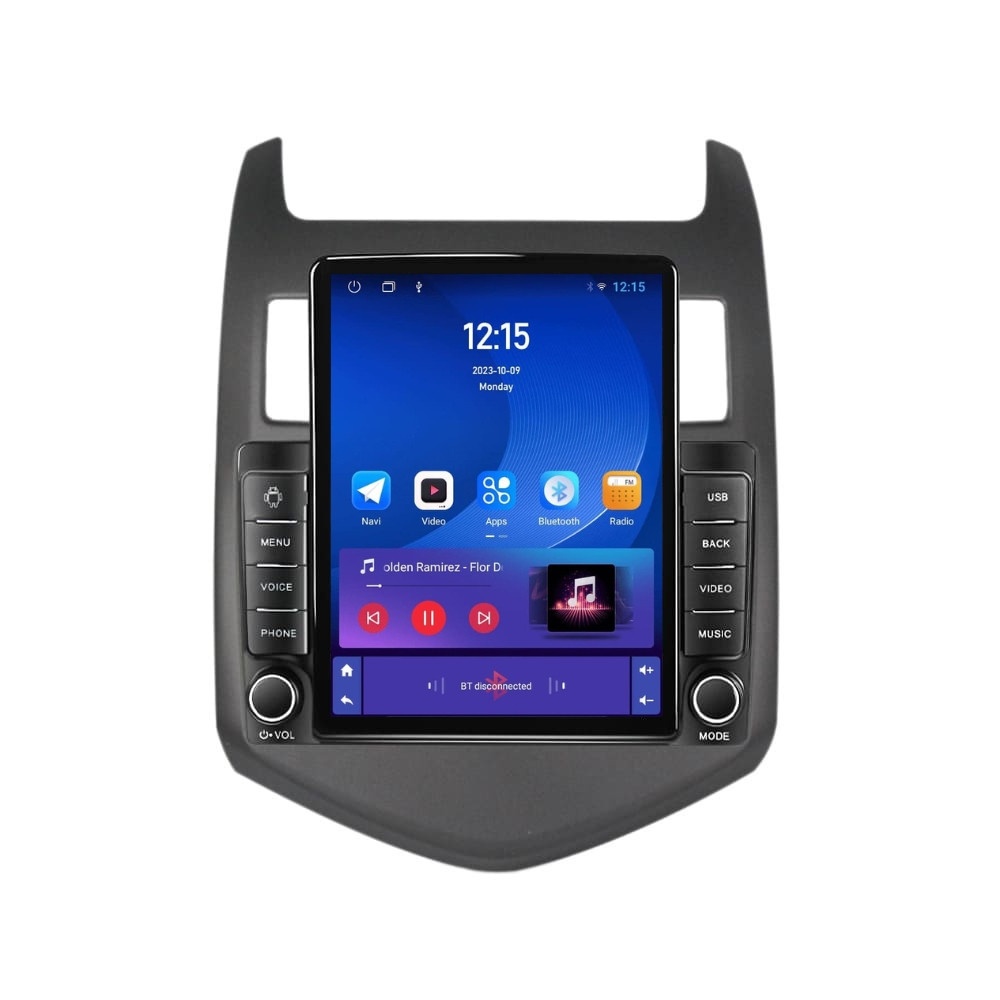 Navigatie dedicata cu Android Chevrolet Aveo 2011 - 2014, 1GB RAM, Radio GPS Dual Zone, Touchscreen IPS 9.7