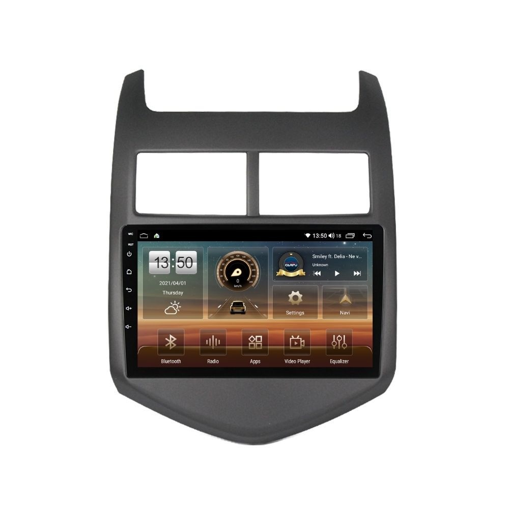 Navigatie dedicata cu Android Chevrolet Aveo 2011 - 2014, 2GB RAM, Radio GPS Dual Zone, Display HD QLED 9