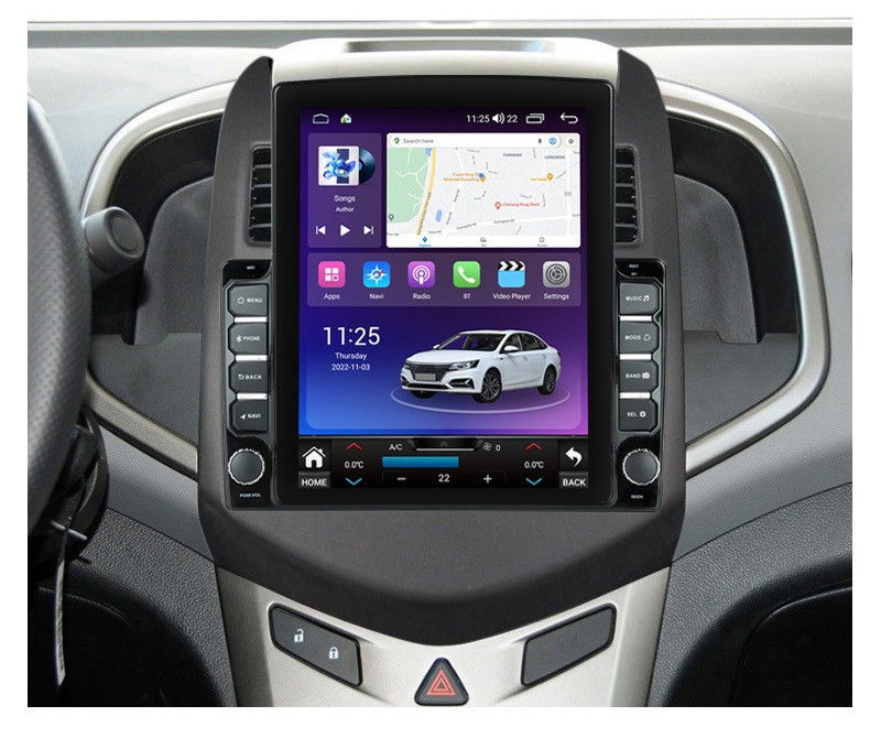 Navigatie dedicata cu Android Chevrolet Aveo 2011 - 2014, 4GB RAM, Radio GPS Dual Zone, Touchscreen IPS 9.7