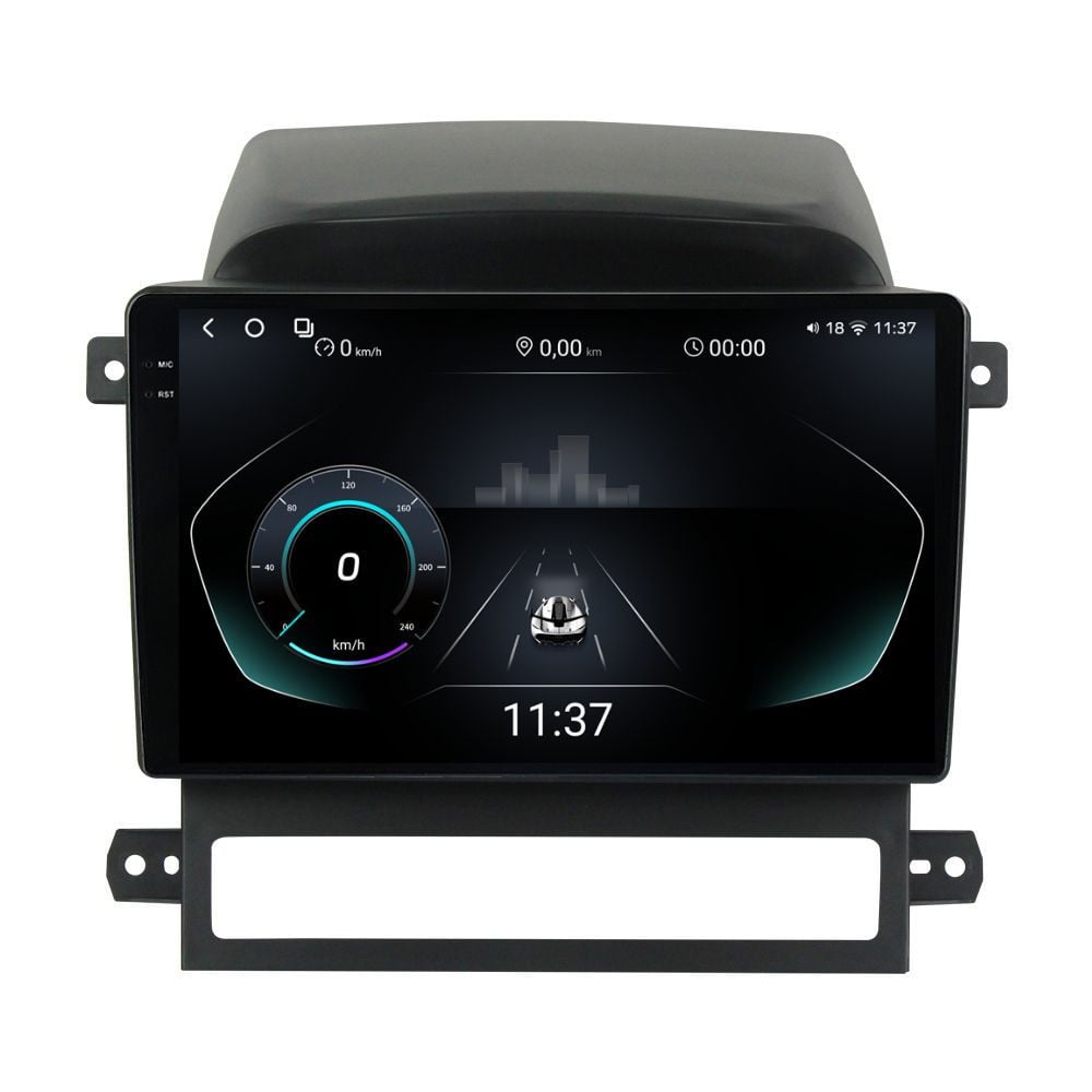 Navigatie dedicata cu Android Chevrolet Captiva 2006 - 2011, 12GB RAM, Radio GPS Dual Zone, Display 2K QLED 9.5