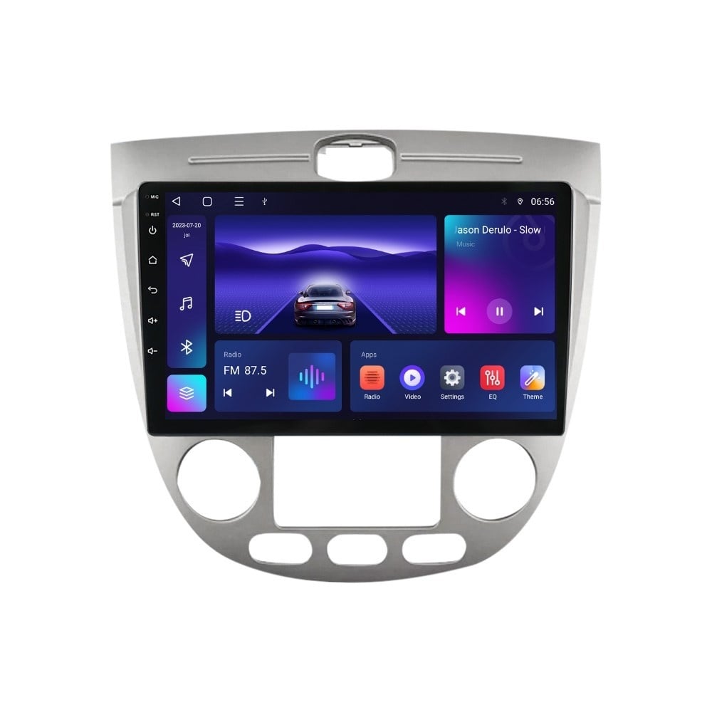 Navigatie dedicata cu Android Chevrolet Lacetti 2003 - 2010, 3GB RAM, Radio GPS Dual Zone, Display HD QLED 9