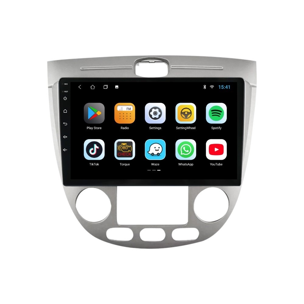 Navigatie dedicata cu Android Chevrolet Lacetti 2003 - 2010, clima automata, 1GB RAM, Radio GPS Dual Zone, Display HD IPS 9