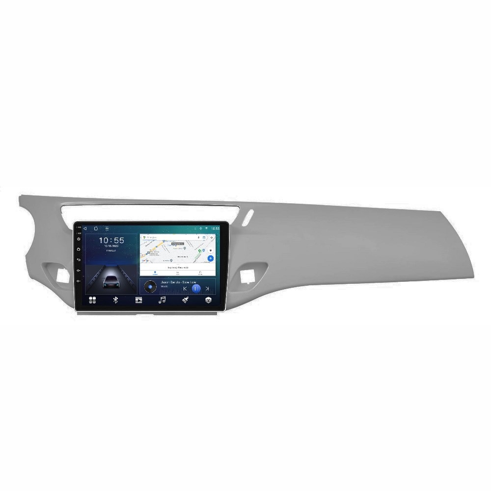 Navigatie dedicata cu Android Citroen C3 2009 - 2016, gri, 2GB RAM, Radio GPS Dual Zone, Display HD QLED 9
