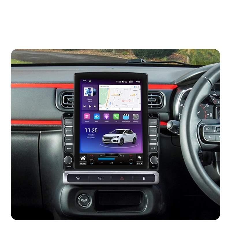 Navigatie dedicata cu Android Citroen C3 Aircross I 2017 - 2023, 8GB RAM, Radio GPS Dual Zone, Touchscreen IPS 9.7