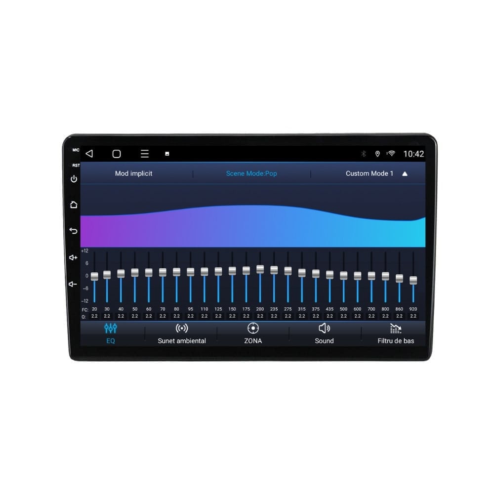 Navigatie dedicata cu Android Dacia Spring dupa 2020, 3GB RAM, Radio GPS Dual Zone, Display HD QLED 9