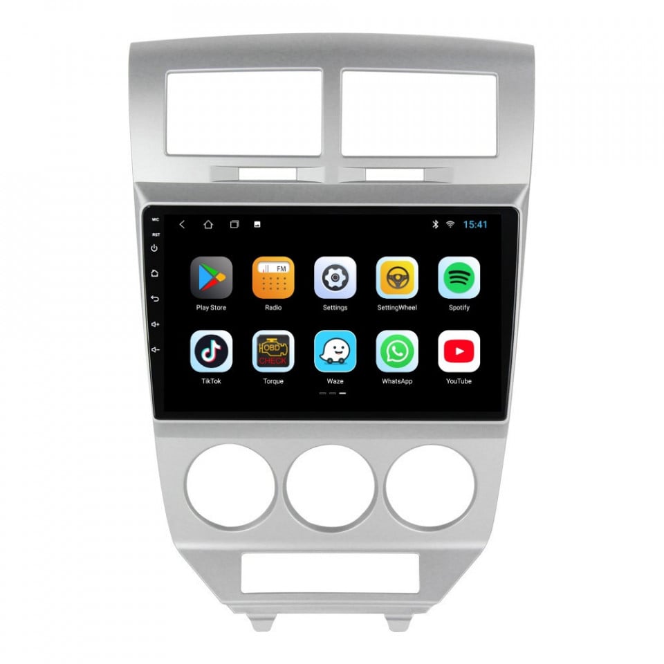 Navigatie dedicata cu Android Dodge Caliber 2006 - 2010, 2GB RAM, Radio GPS Dual Zone, Display HD IPS 10