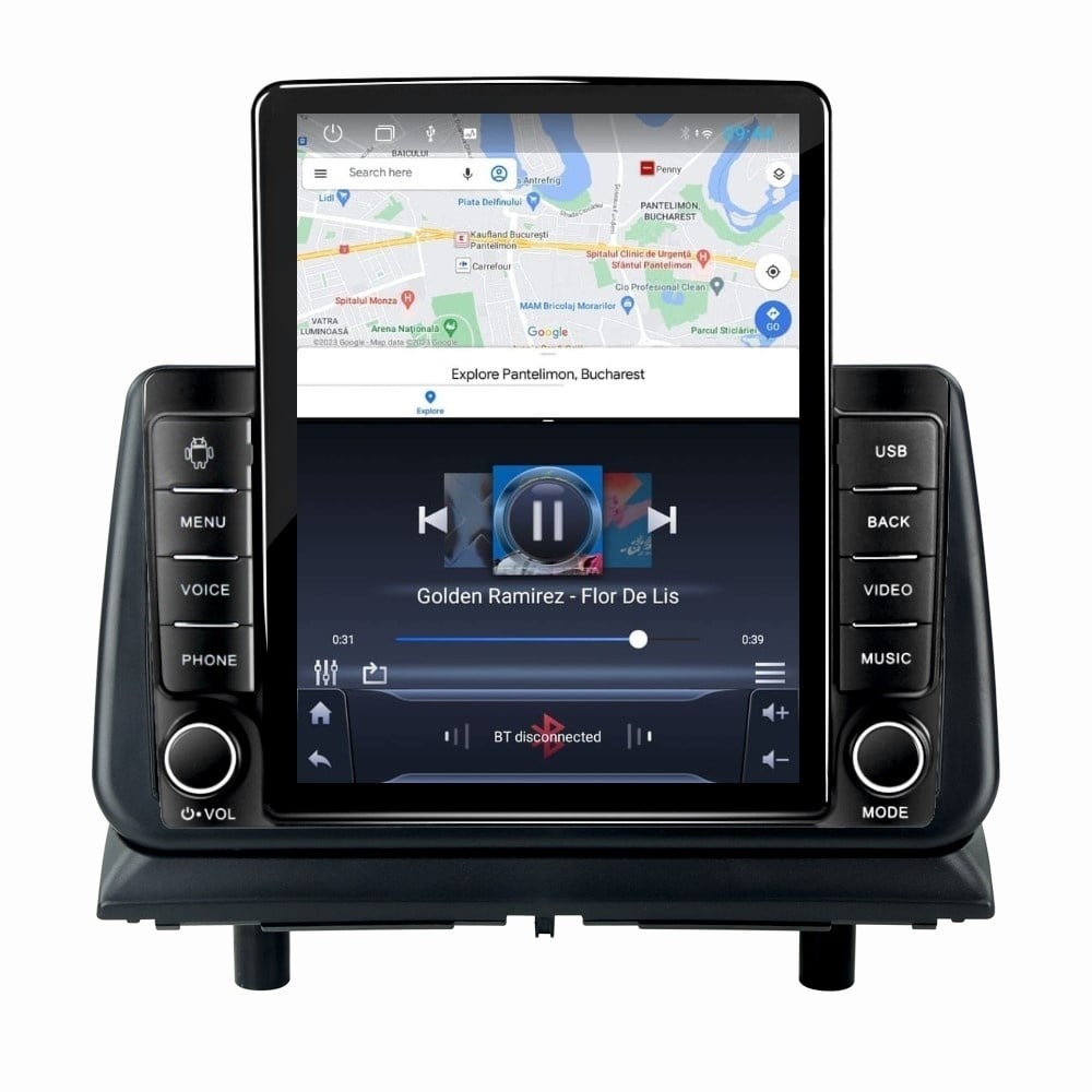 Navigatie dedicata cu Android Dodge Nitro 2006 - 2013, 2GB RAM, Radio GPS Dual Zone, Touchscreen IPS 9.7\'\' HD tip Tesla, Internet Wi-Fi, Bluetooth, MirrorLink, USB, Waze - 2 | YEO