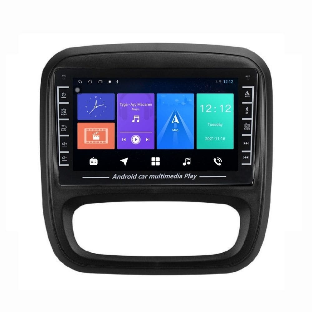 Navigatie dedicata cu Android Fiat Talento dupa 2016, 1GB RAM, Radio GPS Dual Zone, Display HD IPS 8