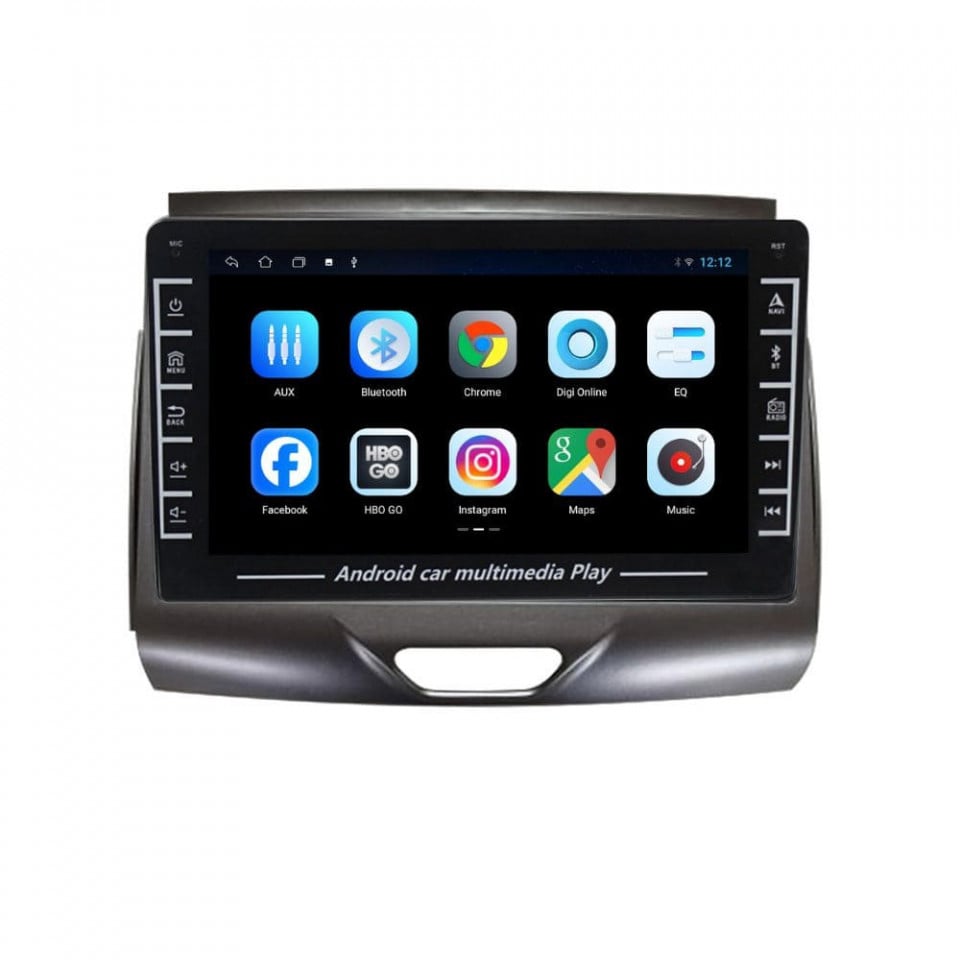 Navigatie dedicata cu Android Ford Ranger dupa 2015 cu navigatie originala, 1GB RAM, Radio GPS Dual Zone, Display HD IPS 8