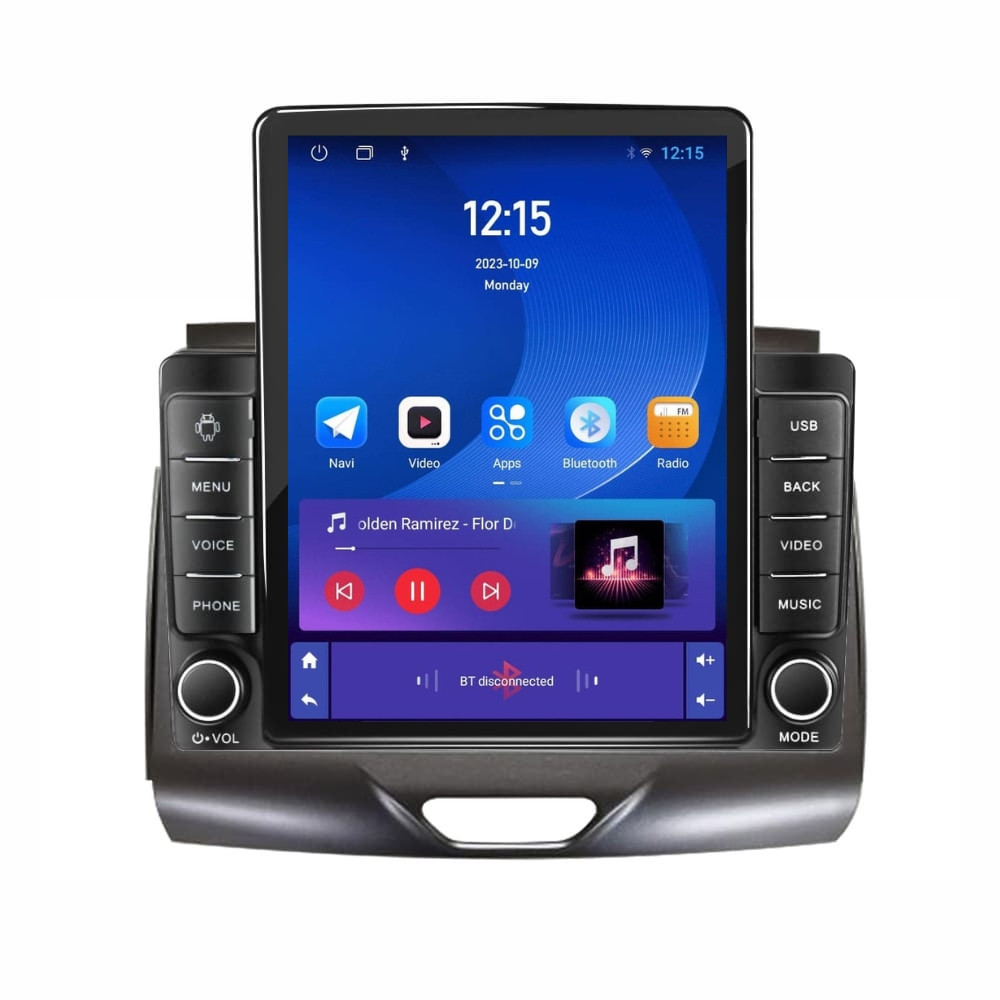 Navigatie dedicata cu Android Ford Ranger dupa 2015 cu navigatie originala, 1GB RAM, Radio GPS Dual Zone, Touchscreen IPS 9.7