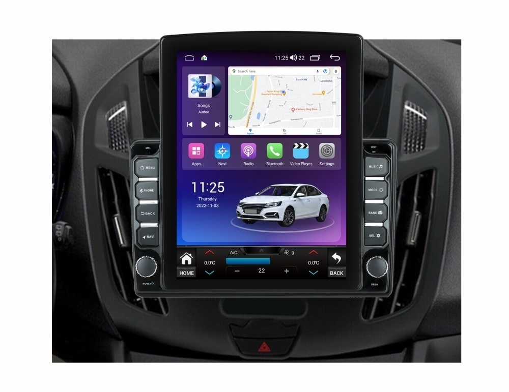 Navigatie dedicata cu Android Ford Transit / Tourneo Connect 2013 - 2018, 4GB RAM, Radio GPS Dual Zone, Touchscreen IPS 9.7