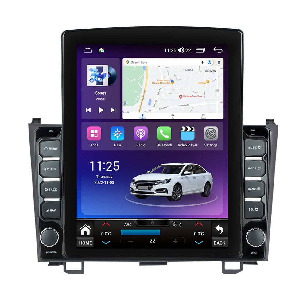 Navigatie dedicata cu Android Honda CR-V III 2006 - 2012, 8GB RAM, Radio GPS Dual Zone, Touchscreen IPS 9.7