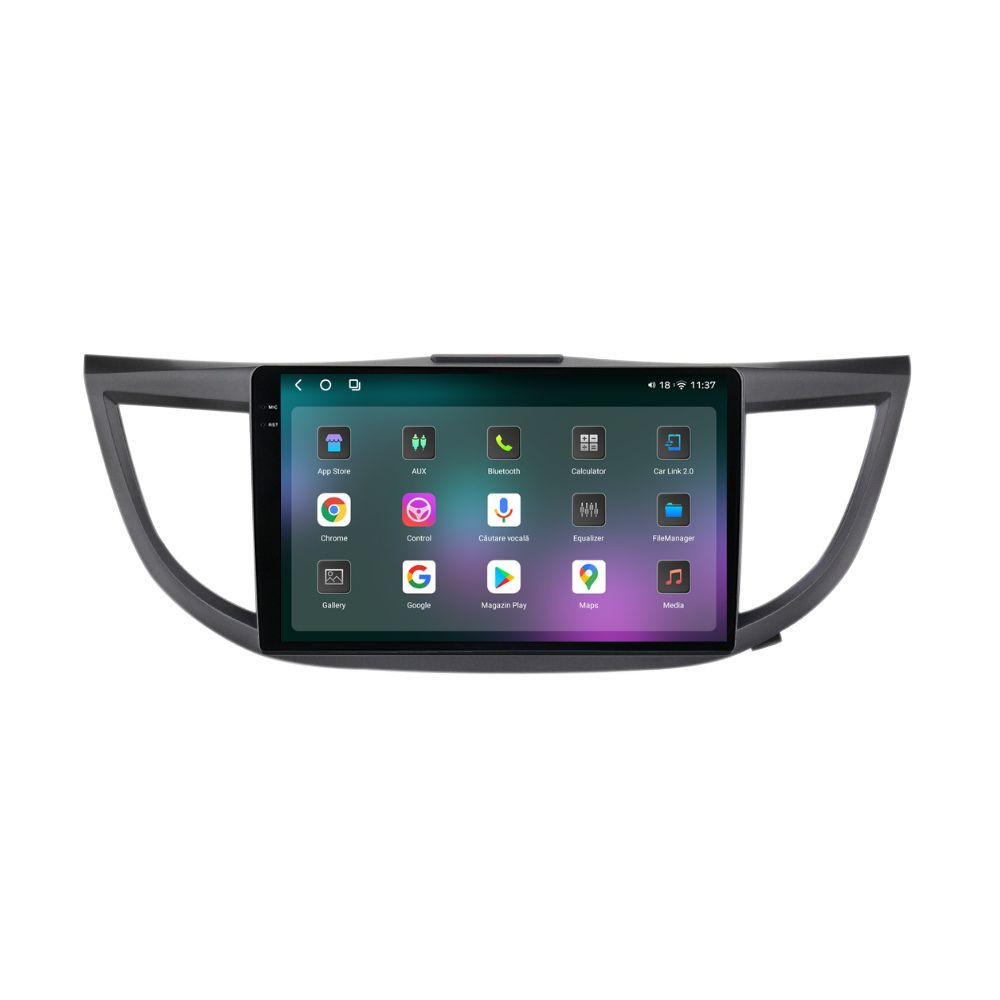 Navigatie dedicata cu Android Honda CR-V IV 2012 - 2018, 12GB RAM, Radio GPS Dual Zone, Display 2K QLED 10.36