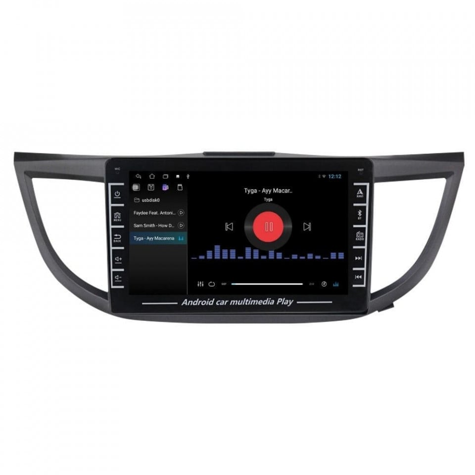 Navigatie dedicata cu Android Honda CR-V IV 2012 - 2018, 1GB RAM, Radio GPS Dual Zone, Display HD IPS 8